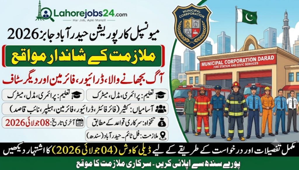 Municipal Corporation Hyderabad Jobs 2026