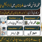 Finance Department Quetta Transaction Advisor Job 2026