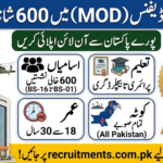 MOD Jobs 2026 Online Apply