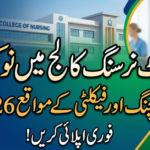 Gambat College of Nursing GCON Khairpur Mirs Jobs 2026