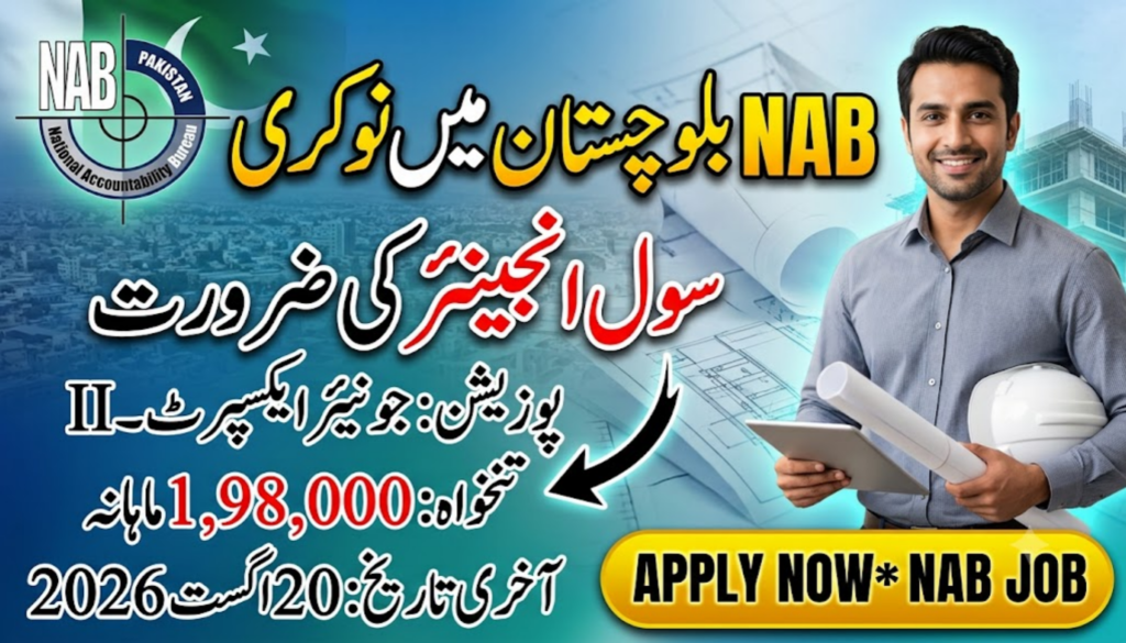 NAB Balochistan Jobs 2026