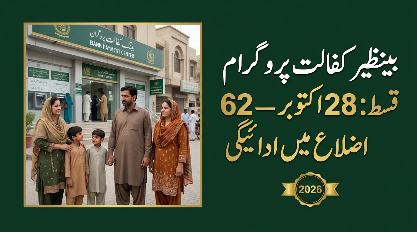 BISP Installment 28 October 2026 Districts List: Who Gets Paid Today and How to Check