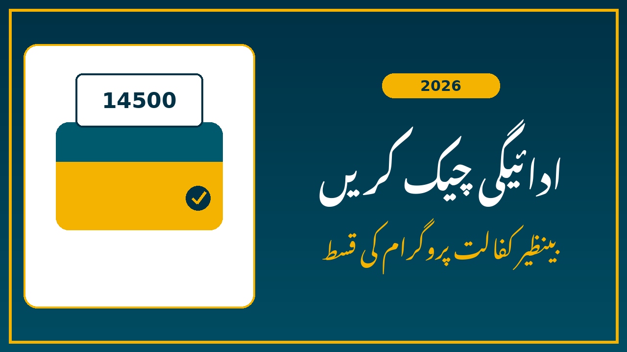 8171 Web Portal 2026: Check BISP 14500 Payment by CNIC Online